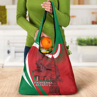 Belarus Independence Day Grocery Bag Brest Fortress And Victory Square