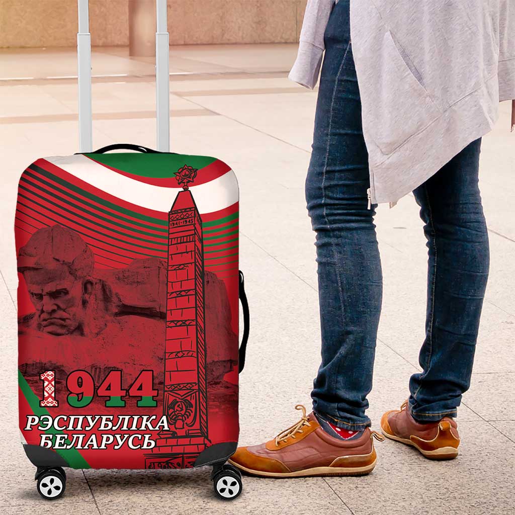 Belarus Independence Day Luggage Cover Brest Fortress And Victory Square