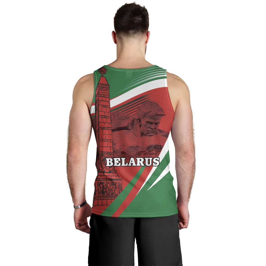 Belarus Independence Day Men Tank Top Brest Fortress And Victory Square