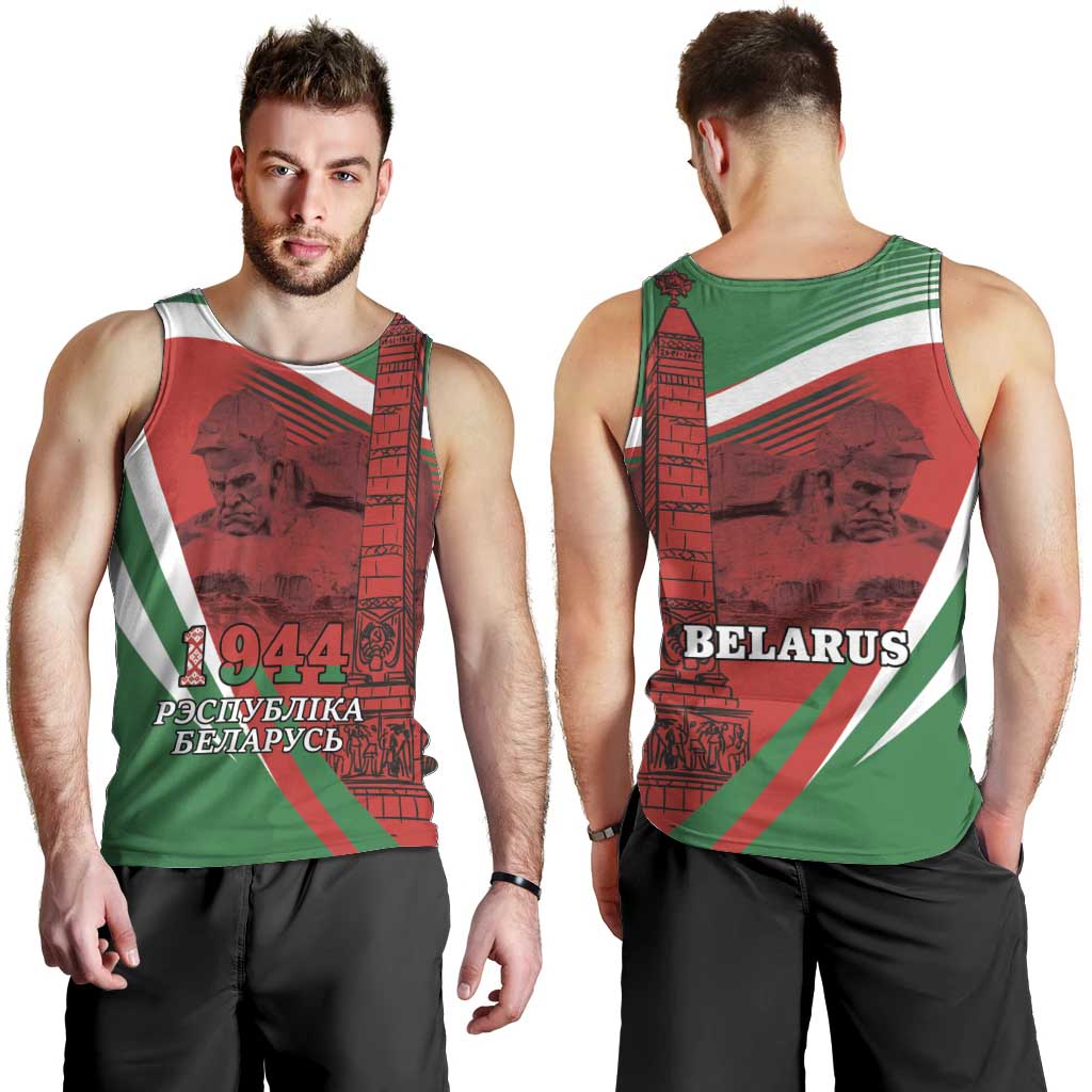 Belarus Independence Day Men Tank Top Brest Fortress And Victory Square