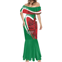 Belarus Independence Day Mermaid Dress Brest Fortress And Victory Square