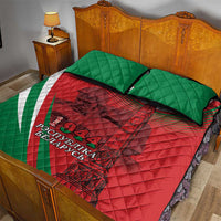 Belarus Independence Day Quilt Bed Set Brest Fortress And Victory Square