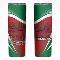 Belarus Independence Day Skinny Tumbler Brest Fortress And Victory Square