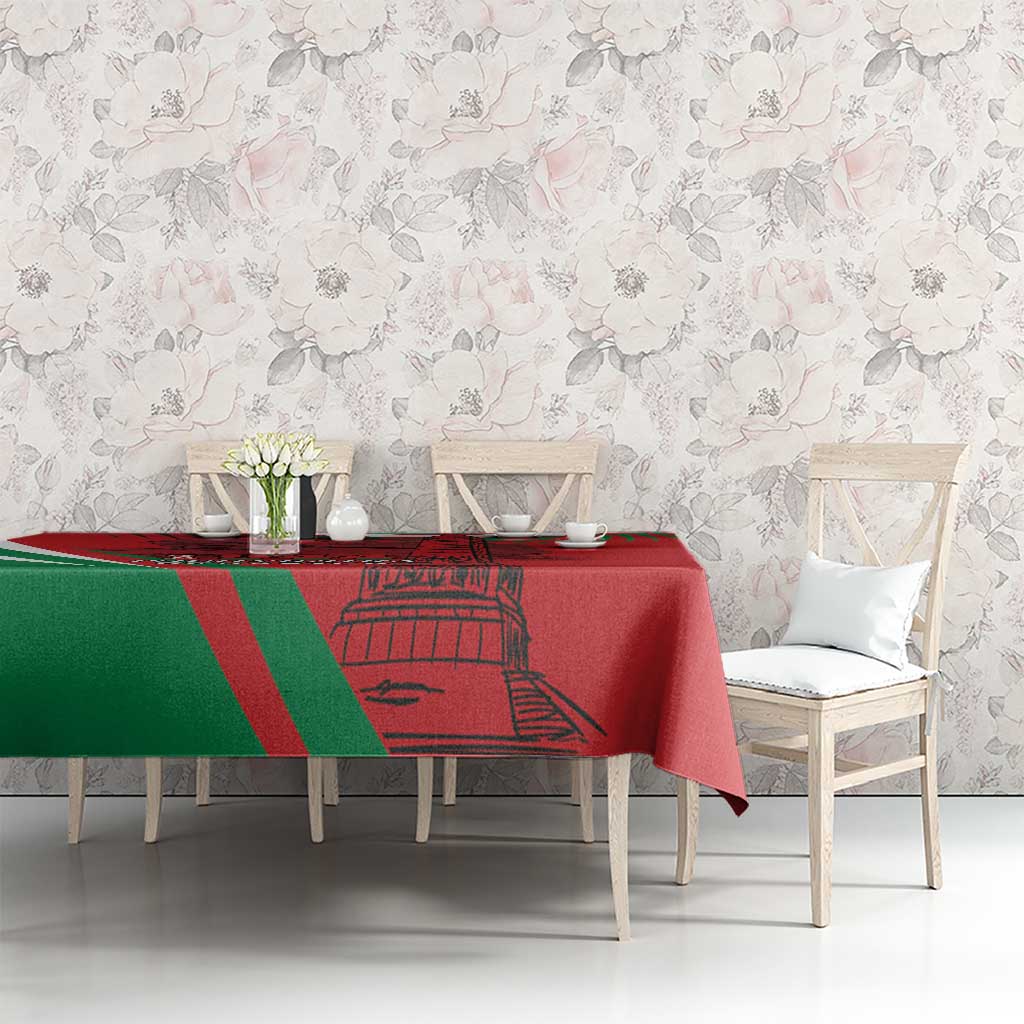 Belarus Independence Day Tablecloth Brest Fortress And Victory Square
