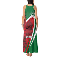 Belarus Independence Day Tank Maxi Dress Brest Fortress And Victory Square