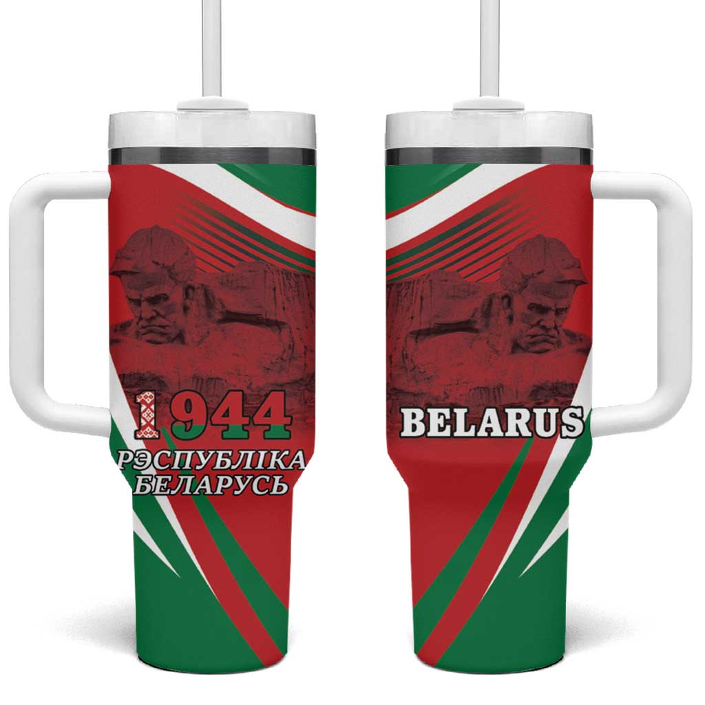 Belarus Independence Day Tumbler With Handle Brest Fortress And Victory Square