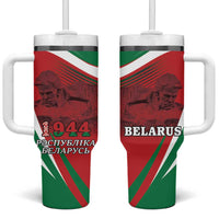 Belarus Independence Day Tumbler With Handle Brest Fortress And Victory Square