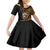 Ethiopia Family Matching Short Sleeve Bodycon Dress and Hawaiian Shirt Ethiopian Lion Style Pattern - Wonder Print Shop