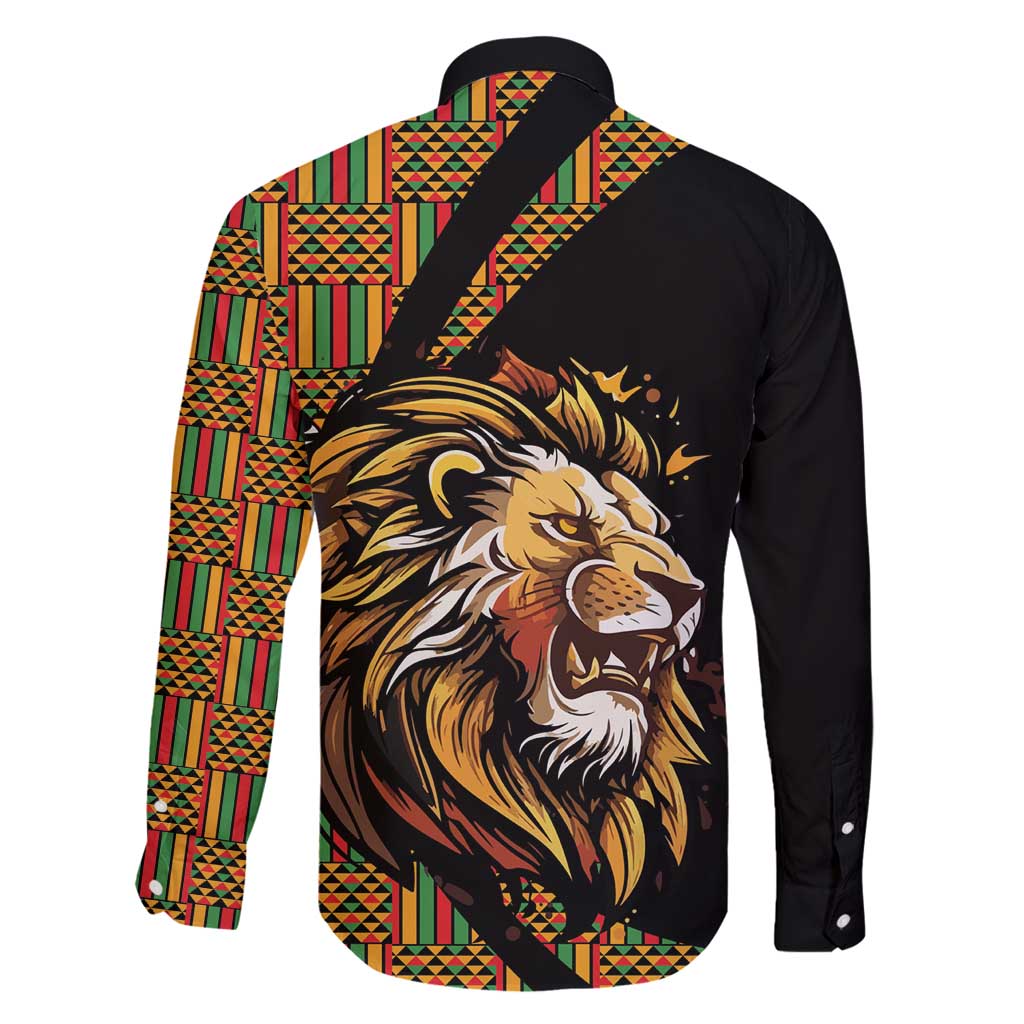 Ethiopia Family Matching Summer Maxi Dress and Hawaiian Shirt Ethiopian Lion Style Pattern - Wonder Print Shop