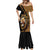 Ethiopia Mermaid Dress Ethiopian Lion Style Pattern - Wonder Print Shop