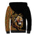 Ethiopia Sherpa Hoodie Ethiopian Lion Style Pattern - Wonder Print Shop