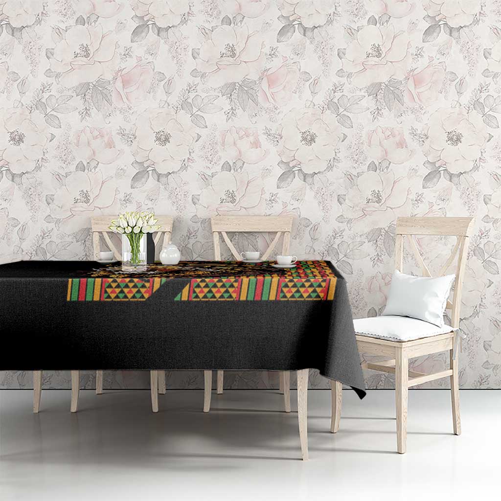 Ethiopia Tablecloth Ethiopian Lion Style Pattern - Wonder Print Shop