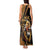Ethiopia Tank Maxi Dress Ethiopian Lion Style Pattern - Wonder Print Shop