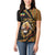 Ethiopia Women Polo Shirt Ethiopian Lion Style Pattern - Wonder Print Shop