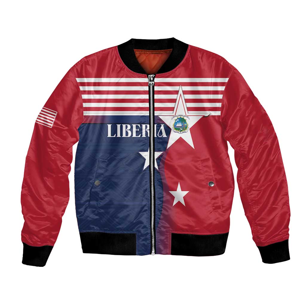 Liberia National Flag Day Bomber Jacket All Hail Liberia Hail