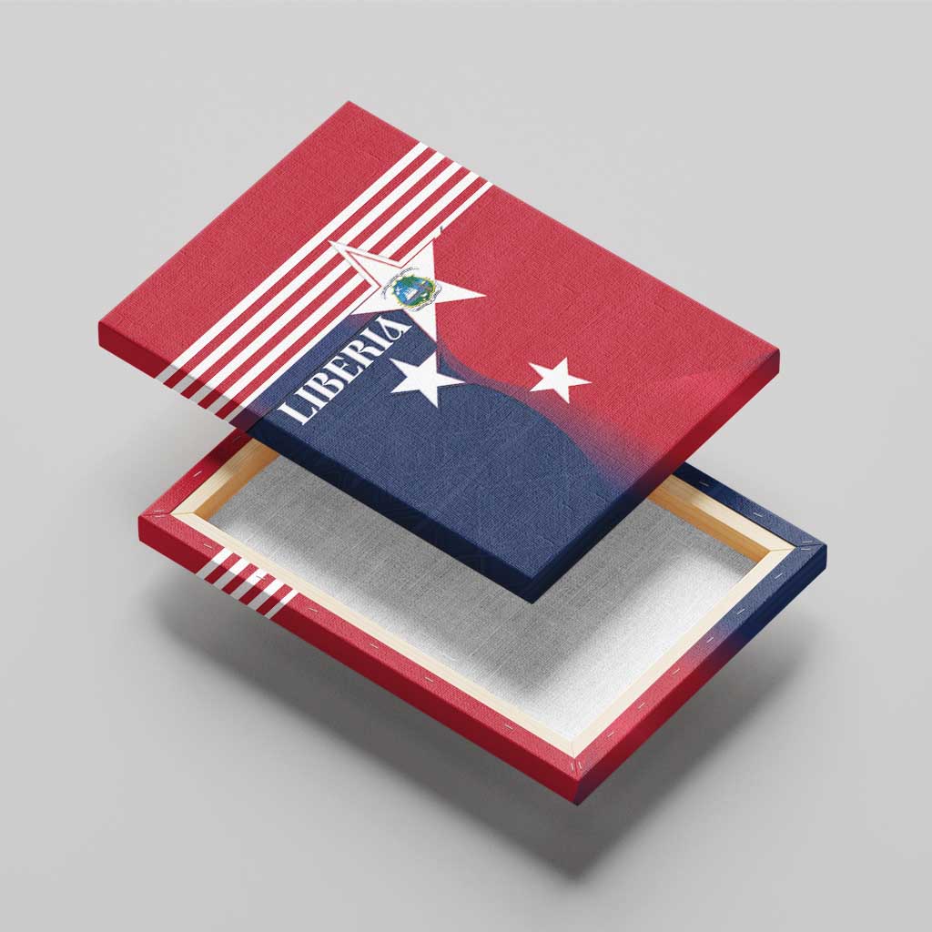 Liberia National Flag Day Canvas Wall Art All Hail Liberia Hail