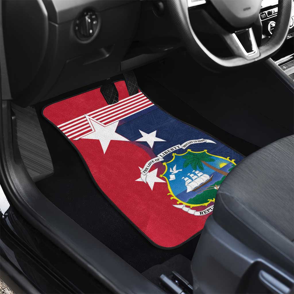Liberia National Flag Day Car Mats All Hail Liberia Hail