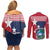 Liberia National Flag Day Couples Matching Off Shoulder Short Dress and Long Sleeve Button Shirt All Hail Liberia Hail