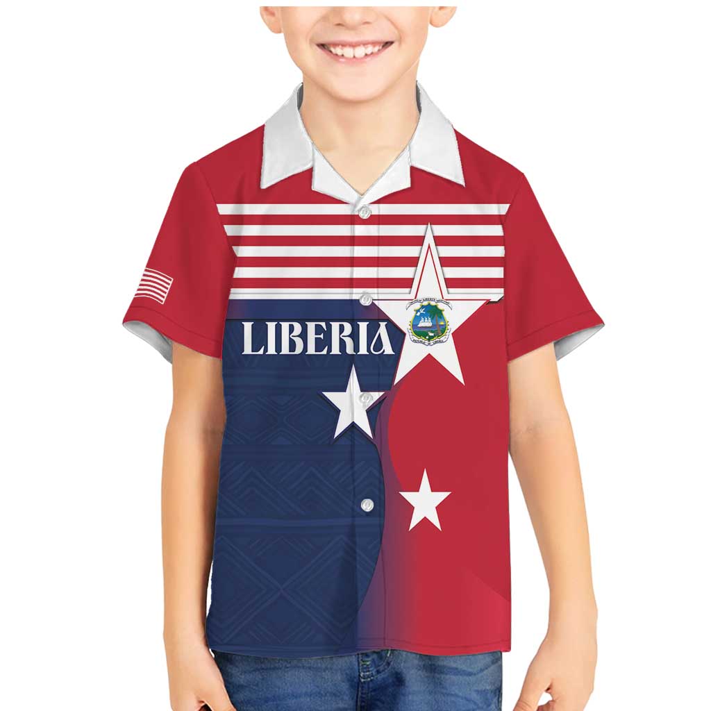 Liberia National Flag Day Family Matching Mermaid Dress and Hawaiian Shirt All Hail Liberia Hail