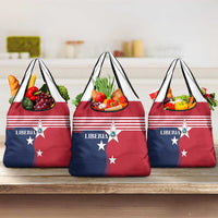 Liberia National Flag Day Grocery Bag All Hail Liberia Hail
