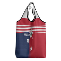 Liberia National Flag Day Grocery Bag All Hail Liberia Hail