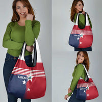 Liberia National Flag Day Grocery Bag All Hail Liberia Hail