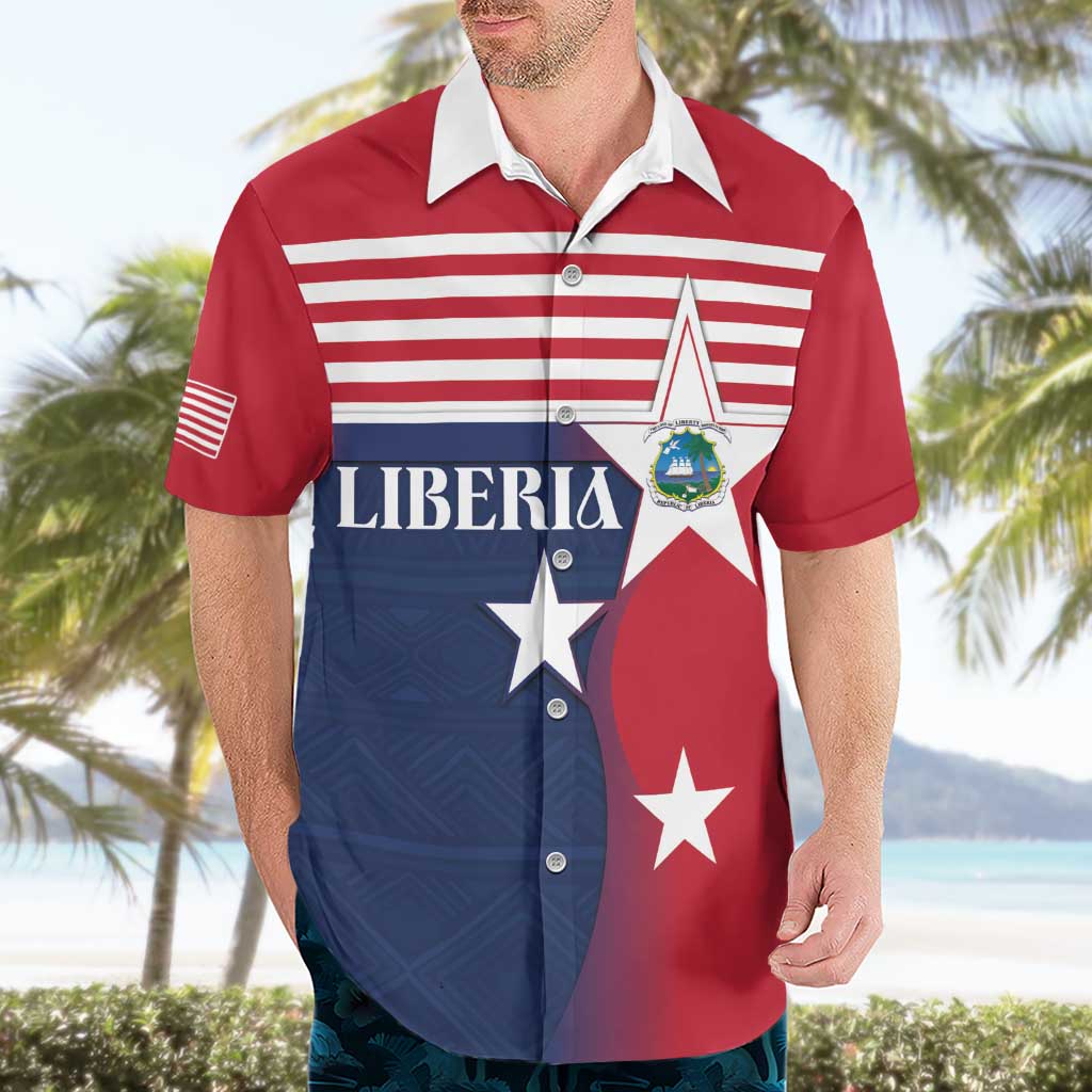 Liberia National Flag Day Hawaiian Shirt All Hail Liberia Hail