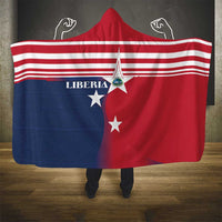 Liberia National Flag Day Hooded Blanket All Hail Liberia Hail