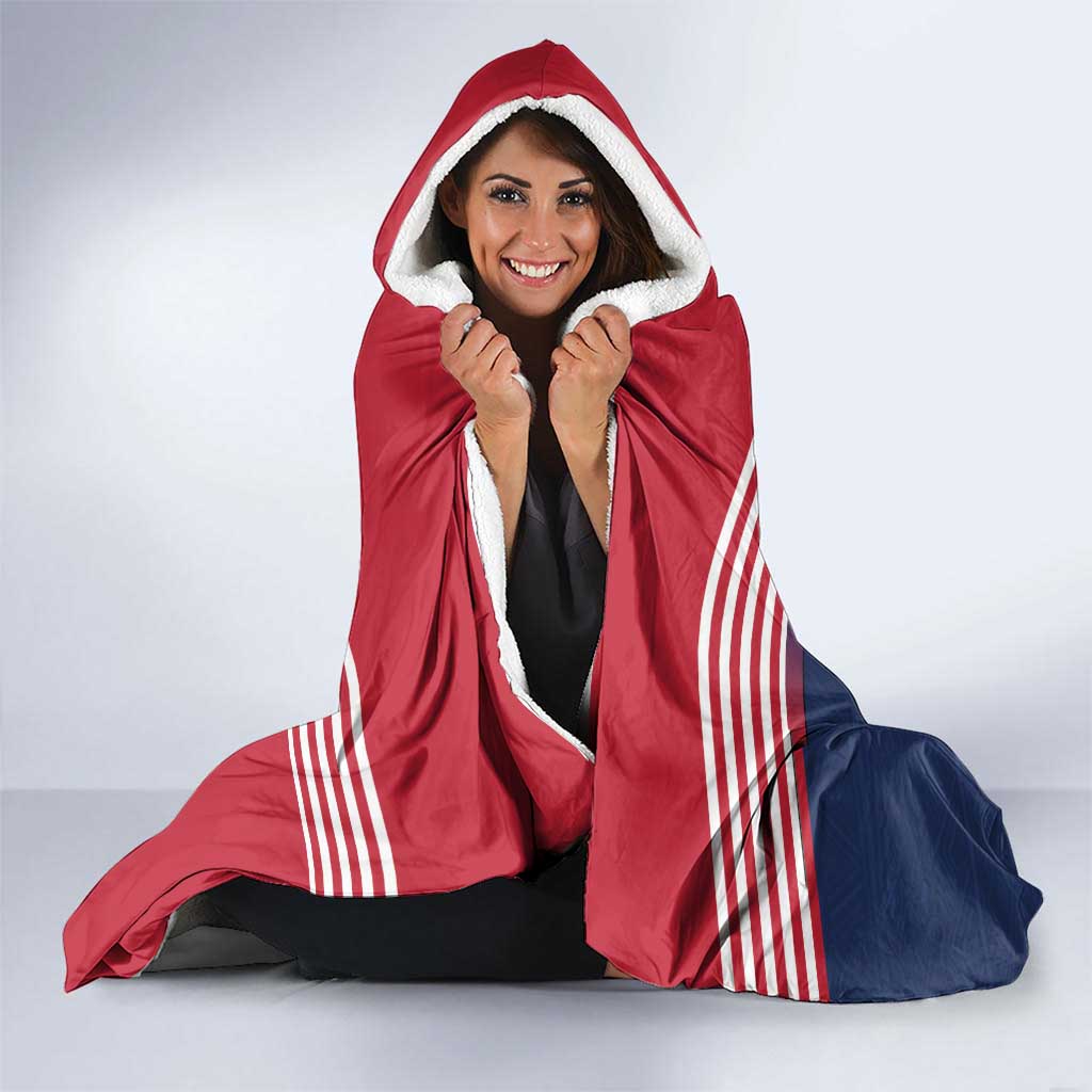 Liberia National Flag Day Hooded Blanket All Hail Liberia Hail