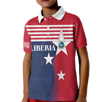 Liberia National Flag Day Kid Polo Shirt All Hail Liberia Hail