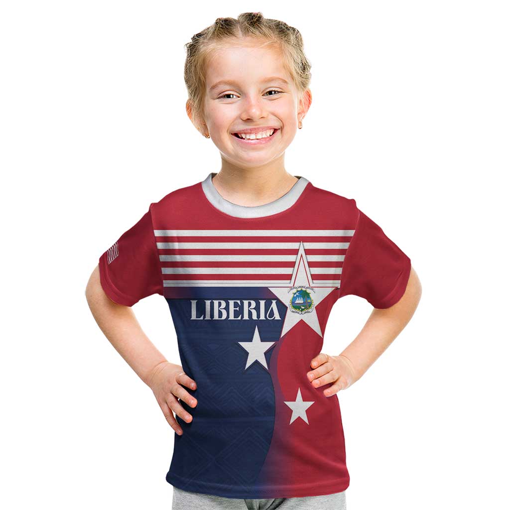 Liberia National Flag Day Kid T Shirt All Hail Liberia Hail