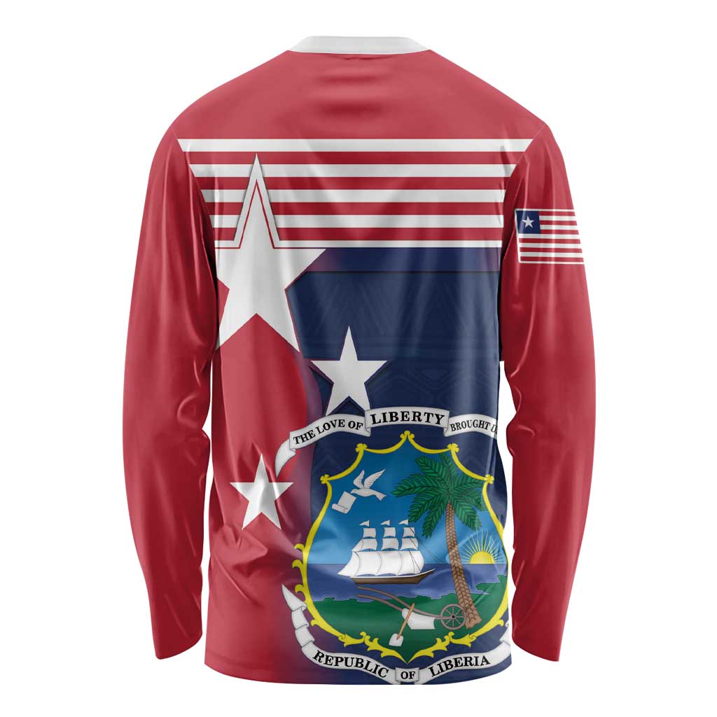 Liberia National Flag Day Long Sleeve Shirt All Hail Liberia Hail