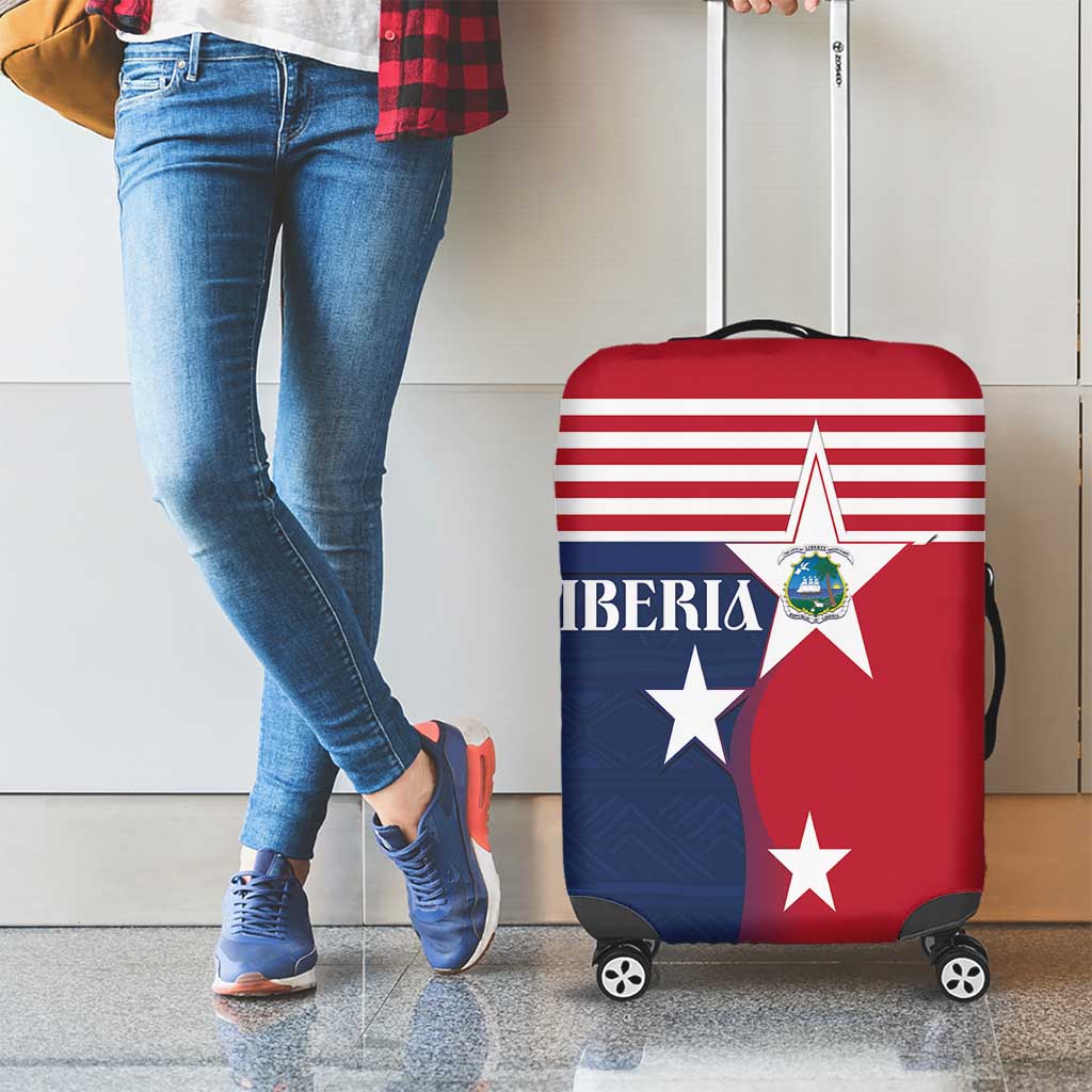 Liberia National Flag Day Luggage Cover All Hail Liberia Hail