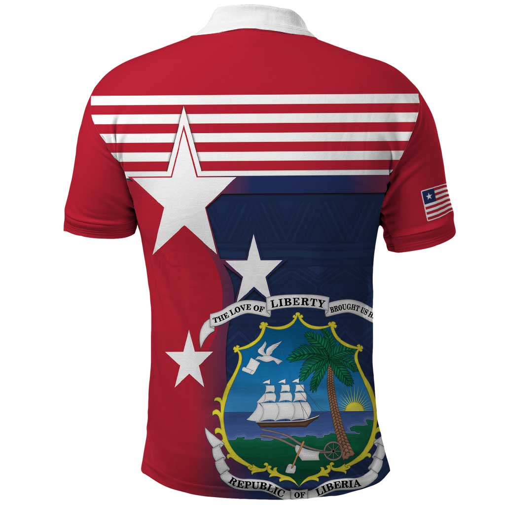 Liberia National Flag Day Polo Shirt All Hail Liberia Hail