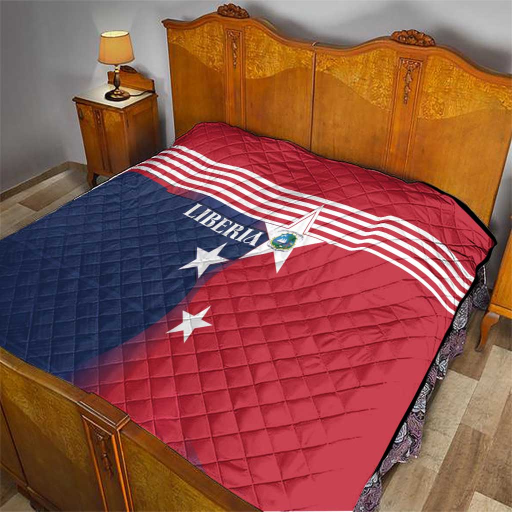 Liberia National Flag Day Quilt All Hail Liberia Hail