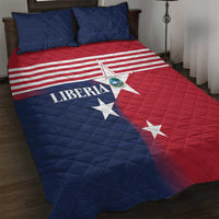 Liberia National Flag Day Quilt Bed Set All Hail Liberia Hail