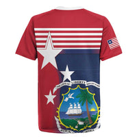 Liberia National Flag Day Rugby Jersey All Hail Liberia Hail