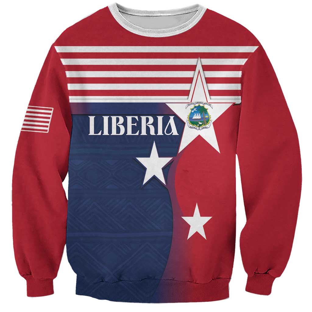 Liberia National Flag Day Sweatshirt All Hail Liberia Hail
