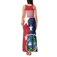 Liberia National Flag Day Tank Maxi Dress All Hail Liberia Hail