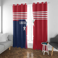 Liberia National Flag Day Window Curtain All Hail Liberia Hail