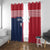 Liberia National Flag Day Window Curtain All Hail Liberia Hail