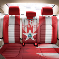 Custom Liberia Football Back Car Seat Cover Lone Stars Go Champion