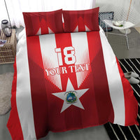 Custom Liberia Football Bedding Set Lone Stars Go Champion