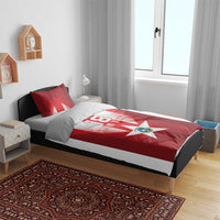 Custom Liberia Football Bedding Set Lone Stars Go Champion