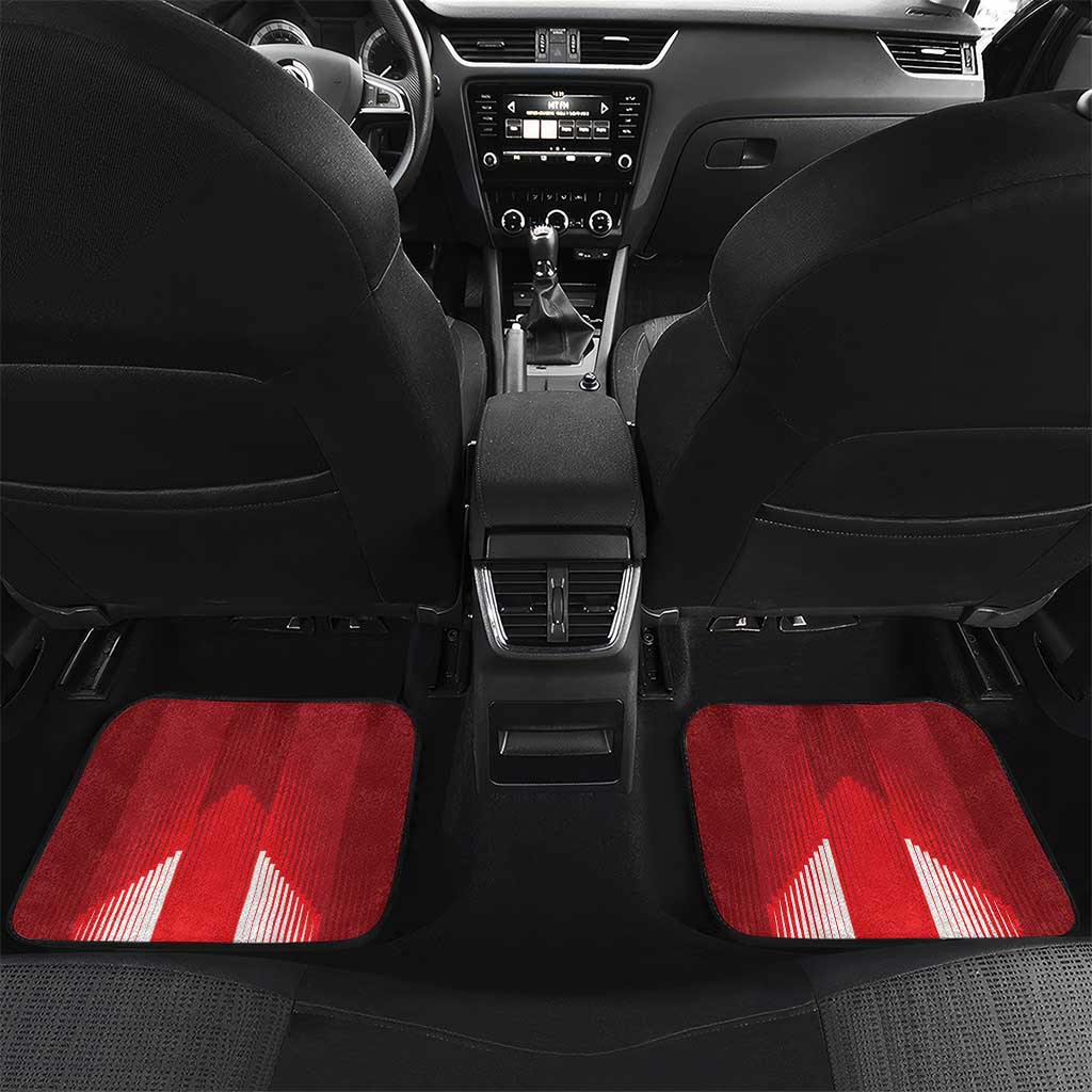 Custom Liberia Football Car Mats Lone Stars Go Champion