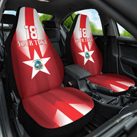 Custom Liberia Football Car Seat Cover Lone Stars Go Champion