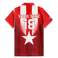 Custom Liberia Football Family Matching Mermaid Dress and Hawaiian Shirt Lone Stars Go Champion