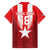 Custom Liberia Football Family Matching Off The Shoulder Long Sleeve Dress and Hawaiian Shirt Lone Stars Go Champion
