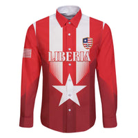 Custom Liberia Football Family Matching Off The Shoulder Long Sleeve Dress and Hawaiian Shirt Lone Stars Go Champion