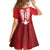 Custom Liberia Football Family Matching Off Shoulder Short Dress and Hawaiian Shirt Lone Stars Go Champion